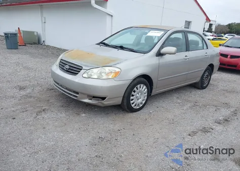 2003 Toyota Corolla Le z USA, uszkodzony, nr VIN 1NXBR32E93Z151114
